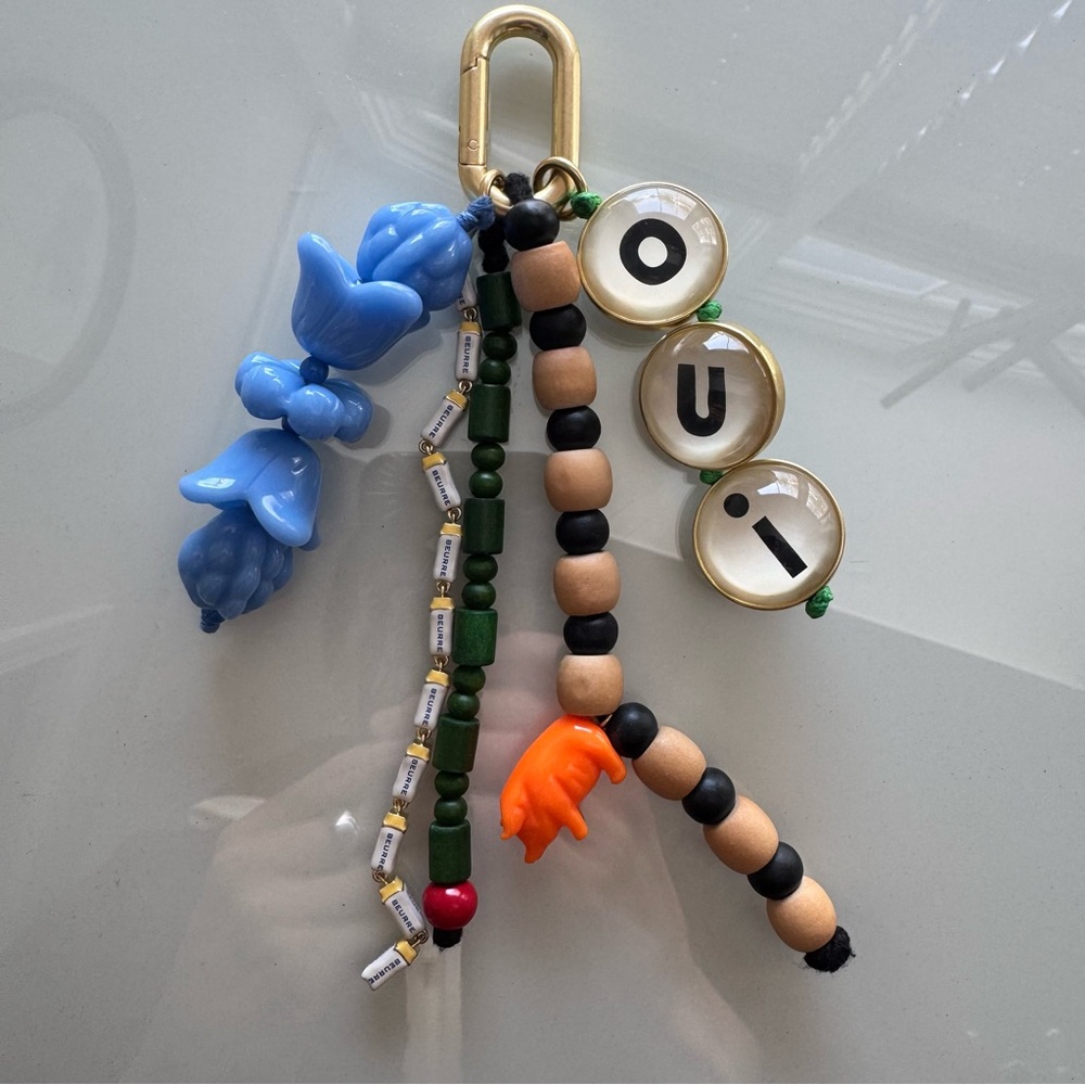 RESERVED- Clare V Oui Non Bag Charm New In Bag - Picture 3 of 3